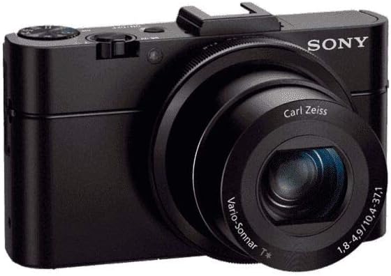 Sony RX100 II 20.2 MP Premium Compact Digital Camera w/ 1-inch Sensor, MI (Multi-Interface) Shoe and tilt LCD Screen (DSCRX100M2/B)