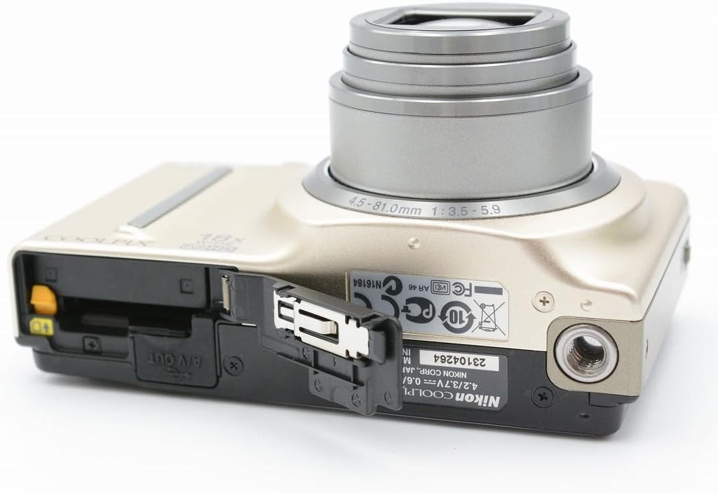 Nikon COOLPIX S9100 12.1 MP CMOS Digital Camera with 18x NIKKOR ED Wide-Angle Optical Zoom Lens and Full HD 1080p Video (Silver)
