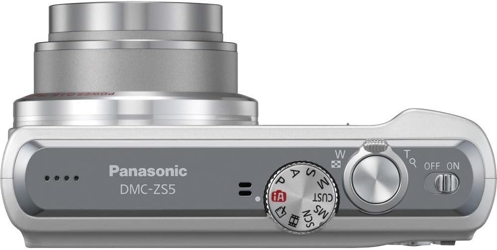 Panasonic Lumix DMC-ZS5 12.1 MP Digital Camera with 12x Optical Image Stabilized Zoom with 2.7-Inch LCD (Silver)