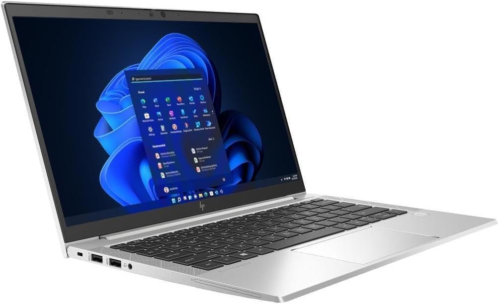 HP EliteBook 830 G8 13.3'' FHD, Core i7-1185G7 3.0GHz, 32GB RAM, 1TB Solid State Drive, Windows 11 Pro 64, CAM, Silver (Renewed)