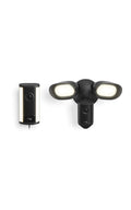 Ring Spotlight Cam Pro, Plug-In (Newest Model), Black with Floodlight Cam Pro (Newest Model), Black