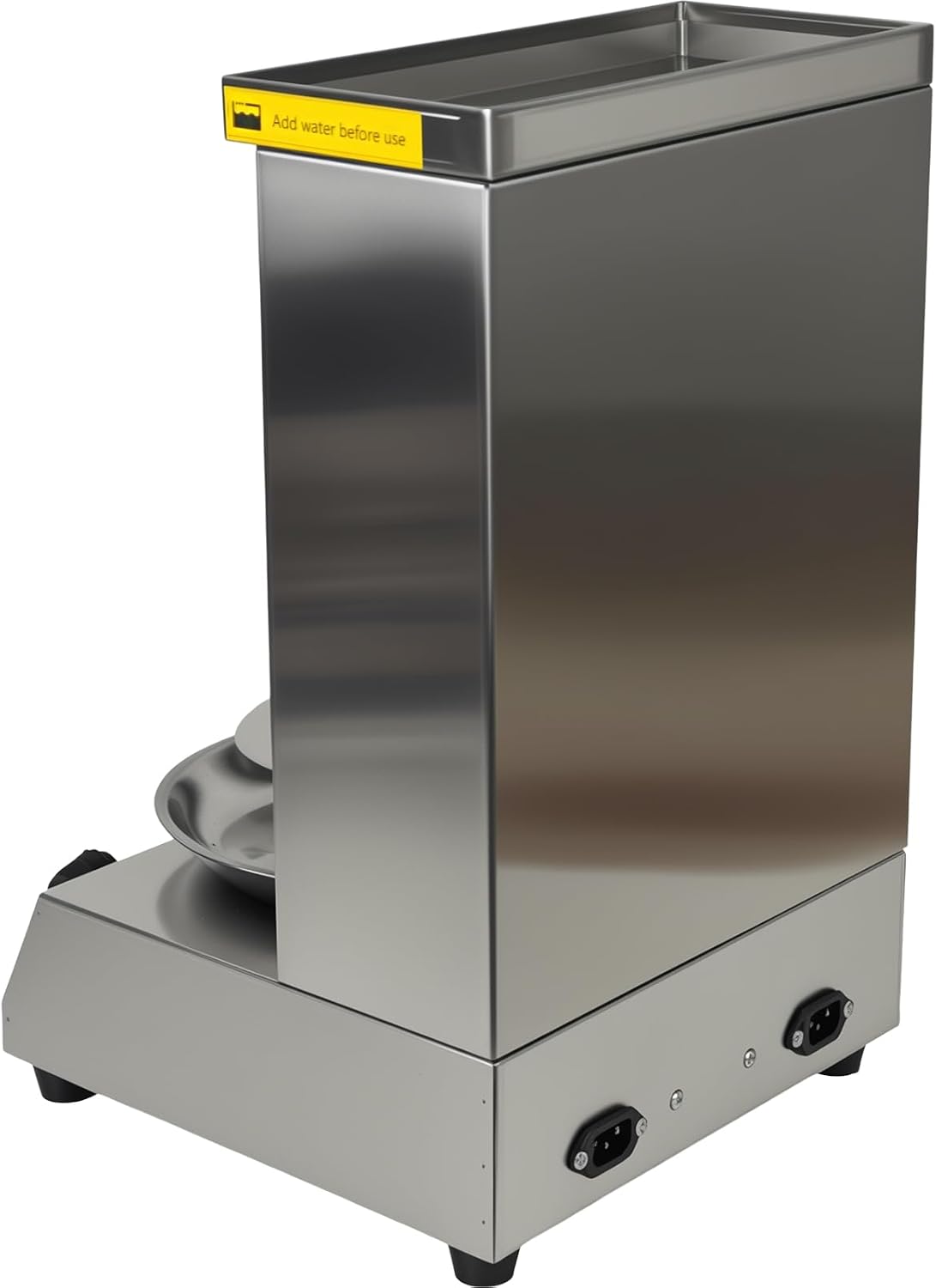 Shawarma Grill Machine Oven Rotisserie Kebab Turkey Machine, Automatic Rotation, 2 Electric Control Mashawarma Grill Machine Up to 570°F,Vertical Skewers, Stainless Steel, 110V 2.4kw