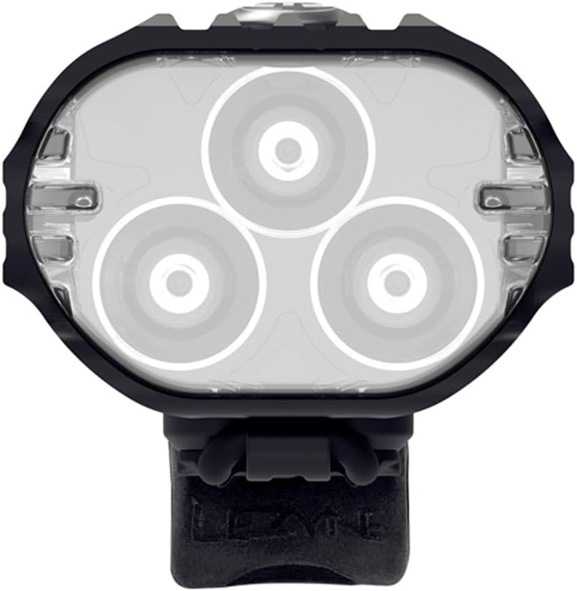 LEZYNE Radar React System, Front & Rear LED Bike Lights - Bright IPX7 Waterproof Day/Nighttime Cycling Road Visibility Headlight & Taillight - Automatic Radar Vehicle Detection, Visual/Audio Alerts