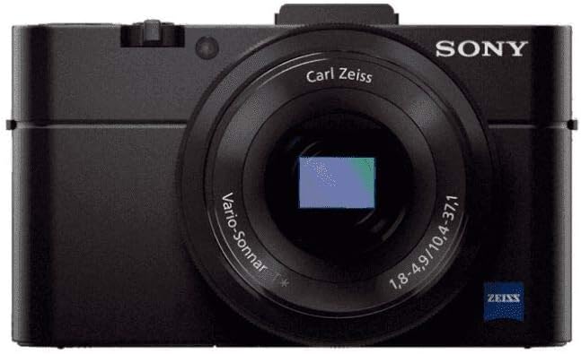 Sony RX100 II 20.2 MP Premium Compact Digital Camera w/ 1-inch Sensor, MI (Multi-Interface) Shoe and tilt LCD Screen (DSCRX100M2/B)