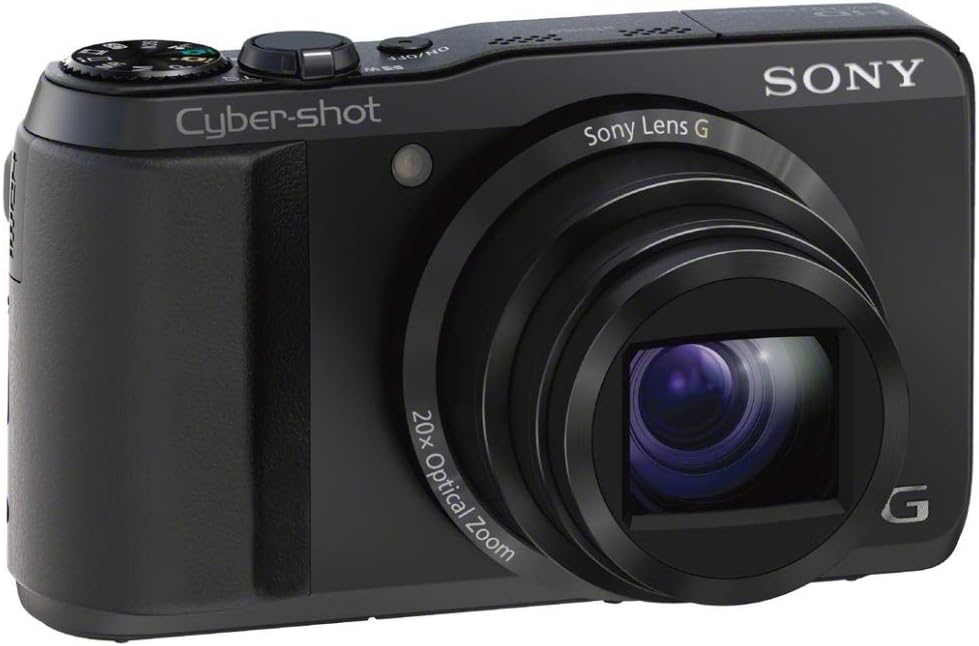Sony Cyber-shot DSC-HX20V 18.2 MP Exmor R CMOS Digital Camera with 20x Optical Zoom and 3.0-inch LCD (Black) (2012 Model)
