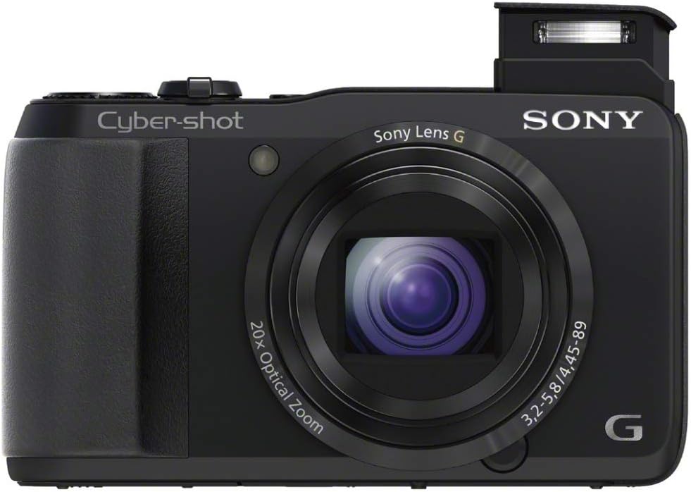 Sony Cyber-shot DSC-HX20V 18.2 MP Exmor R CMOS Digital Camera with 20x Optical Zoom and 3.0-inch LCD (Black) (2012 Model)
