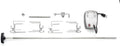 Napoleon Commercial Grade Rotisserie Kit Accessory for XL BBQ Grills, Fits LEX 605/730 Grills or 45'/114 cm Wide, Stainless Steel, Food to 55lbs/25kg