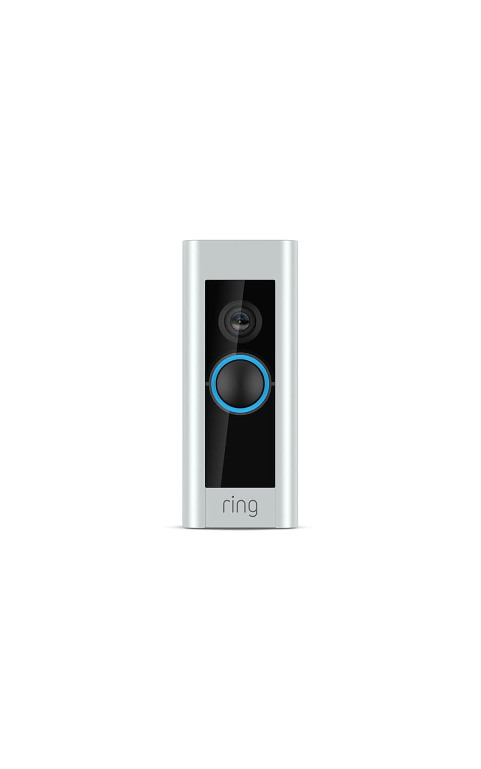Like-New Ring Wired Doorbell Plus - Upgraded, with added security features and a sleek design (existing doorbell wiring required)