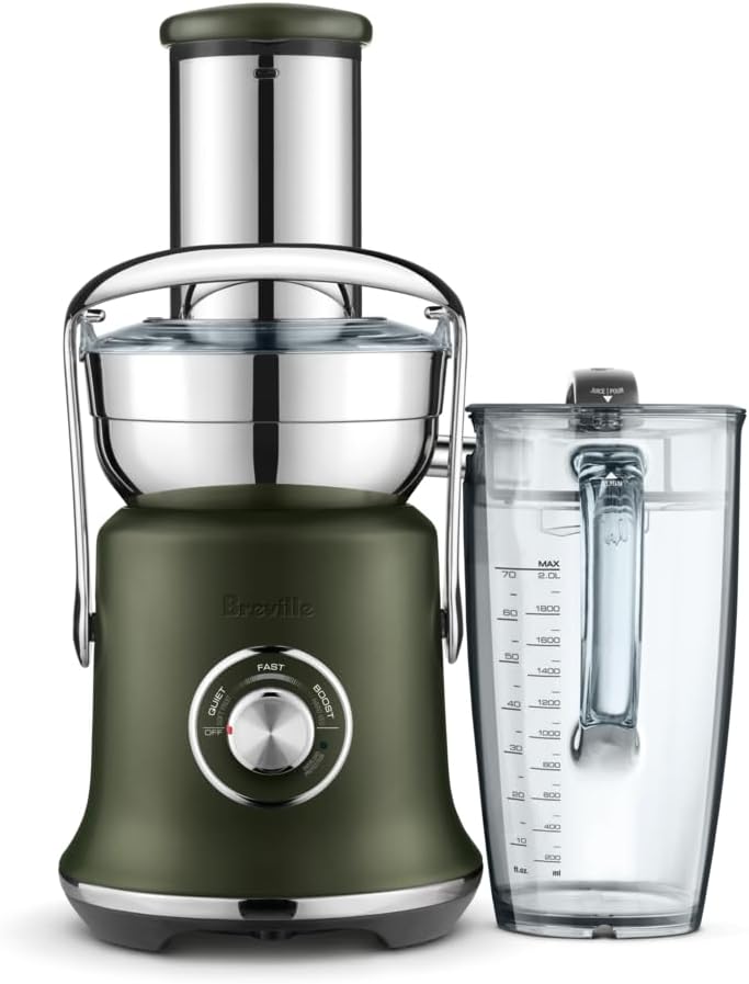 Breville BJE830OLT Juice Fountain Cold XL, 70 fl oz, Olive Tapenade