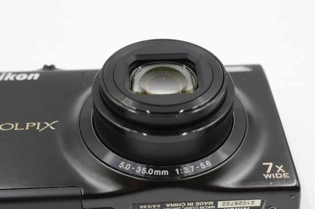 Nikon COOLPIX S6100 16 MP Digital Camera with 7x NIKKOR Wide-Angle Optical Zoom Lens and 3-Inch Touch-Panel LCD (Black)
