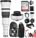 Canon RF 1200mm f/8 L is USM Lens (5056C002) + Canon Extender RF 1.4X (4113C002) + 64GB Card + Backpack + Card Reader + Flex Tripod + Memory Wallet + Cap Keeper + Cleaning Kit + Hand Strap