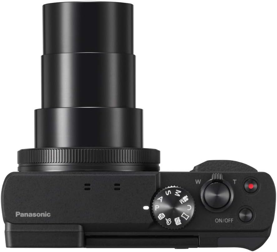 Panasonic LUMIX DC-ZS70K, 20.3 Megapixel, 4K Digital Camera, Touch Enabled 3-Inch 180 Degree Flip-front Display, 30X LEICA DC VARIO-ELMAR Lens, WiFi (Black)