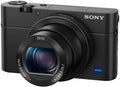 Sony RX100 IV 20.1 MP Premium Compact Digital Camera w/ 1-inch Sensor, 4K Movies and 40x Super Slow Motion HD DSCRX100M4/B, Black