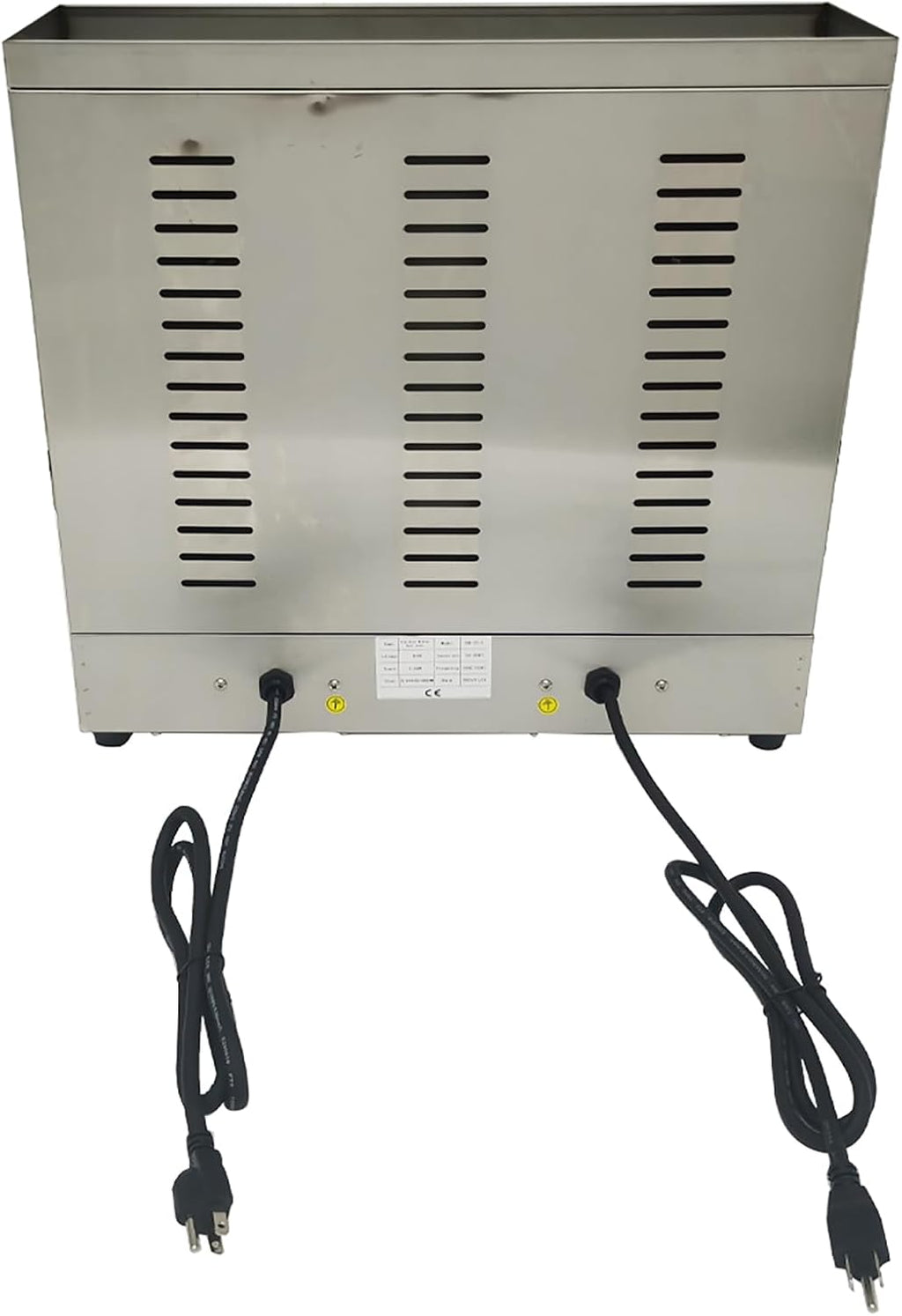 Electric Shawarma Grill Machine with 3 Burners Electric Turkish Barbecue Machine Vertical Rotating Broiler for Commercial and Home Use 110V 3600W