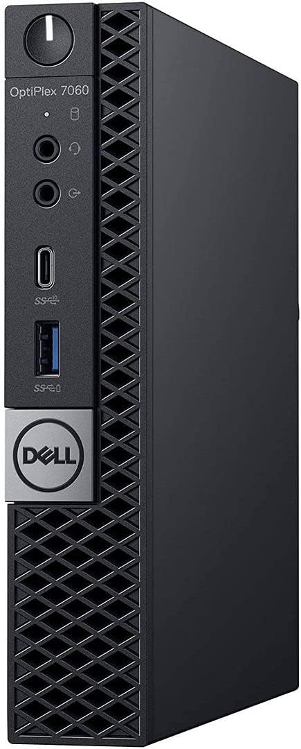 Dell Optiplex 7060 Micro MFF Desktop PC Intel i7-8700T 6-Cores 2.40GHz 32GB DDR4 New 1TB M.2 NVMe SSD WiFi BT HDMI New KB & Mouse Windows 11 Pro (Renewed)