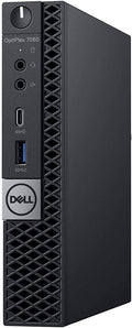 Dell Optiplex 7060 Micro MFF Desktop PC Intel i7-8700T 6-Cores 2.40GHz 32GB DDR4 New 1TB M.2 NVMe SSD WiFi BT HDMI New KB & Mouse Windows 11 Pro (Renewed)
