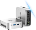 ACEMAGIC Mini Pc Computers, N95 (Beat N100, Up to 3.4Ghz), 16GB DDR4 RAM 256GB SSD Mini Computer, UHD 4K HDMI DP, Dual WiFi/Bt, Gigabit Ethernet Vesa, Home/Office Micro Pc