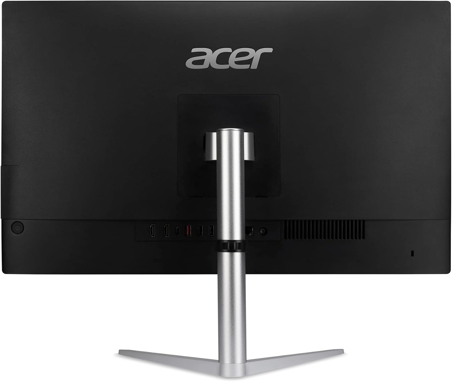 acer Aspire C24-1300-UR31 AIO Desktop | 23.8' Full HD IPS Display | AMD Ryzen 3 7320U Quad-Core Processor | AMD Radeon 610M Graphics | 8GB LPDDR5 | 512GB PCIe SSD | Wi-Fi 6E | Windows 11 Home