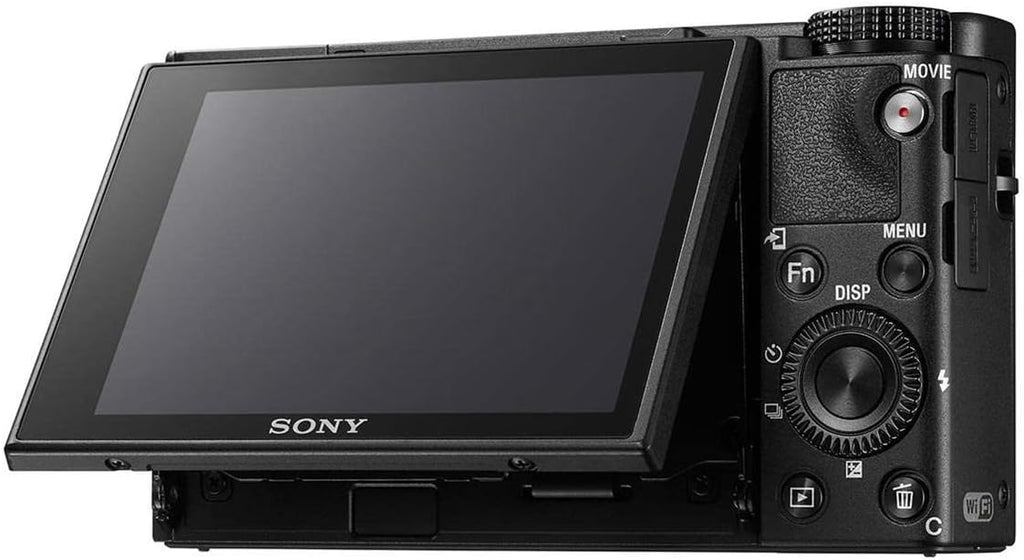 Sony RX100 VI 20.1 MP Premium Compact Digital Camera w/ 1-inch sensor, 24-200mm ZEISS zoom lens and pop-up OLED EVF