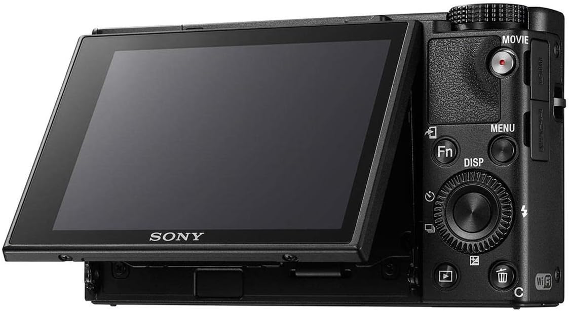 Sony RX100 VI 20.1 MP Premium Compact Digital Camera w/ 1-inch sensor, 24-200mm ZEISS zoom lens and pop-up OLED EVF