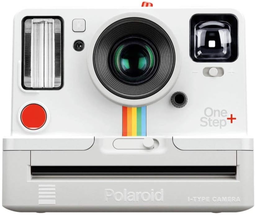 (Old Model) Polaroid OneStep+ White (9015) Bluetooth Connected Instant Film Camera
