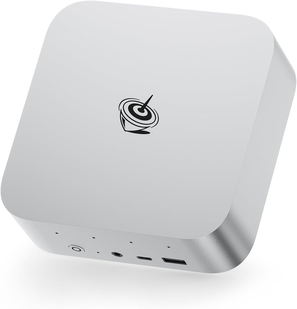 Beelink SER9 AI Mini PC, AMD Ryzen AI 9 HX 370(up to 5.1GHz) 12C/24T, Mini Computer 32GB LPDDR5X RAM 1TB NVMe PCIe4.0x4 SSD, Mini Desktop PC Built-in MIC/Speakers/USB4/WiFi6/BT5.2/2.5G