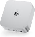 Beelink SER9 AI Mini PC, AMD Ryzen AI 9 HX 370(up to 5.1GHz) 12C/24T, Mini Computer 32GB LPDDR5X RAM 1TB NVMe PCIe4.0x4 SSD, Mini Desktop PC Built-in MIC/Speakers/USB4/WiFi6/BT5.2/2.5G