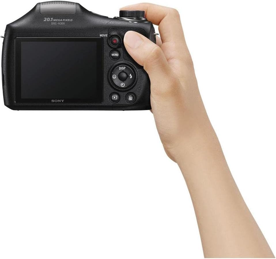 Sony DSCH300/B Digital Camera (Black)