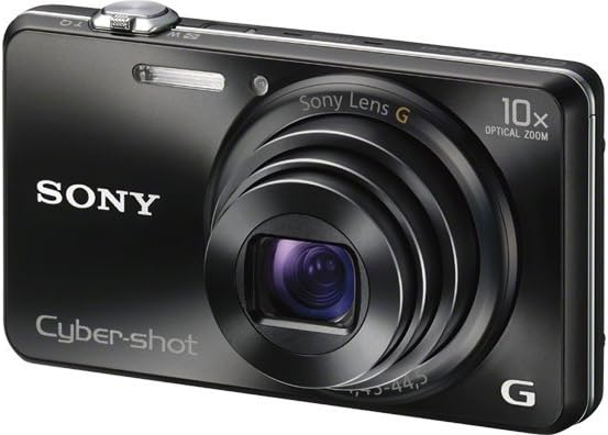 Sony DSCWX200 Digital Compact Camera with Wi-Fi - Black (18MP, 10x Zoom)
