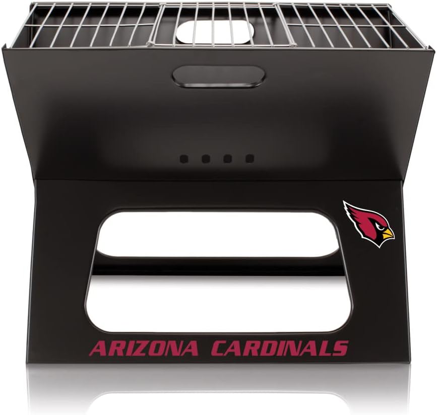 NFL X-Grill Portable Camping Tailgating Charcoal Grill