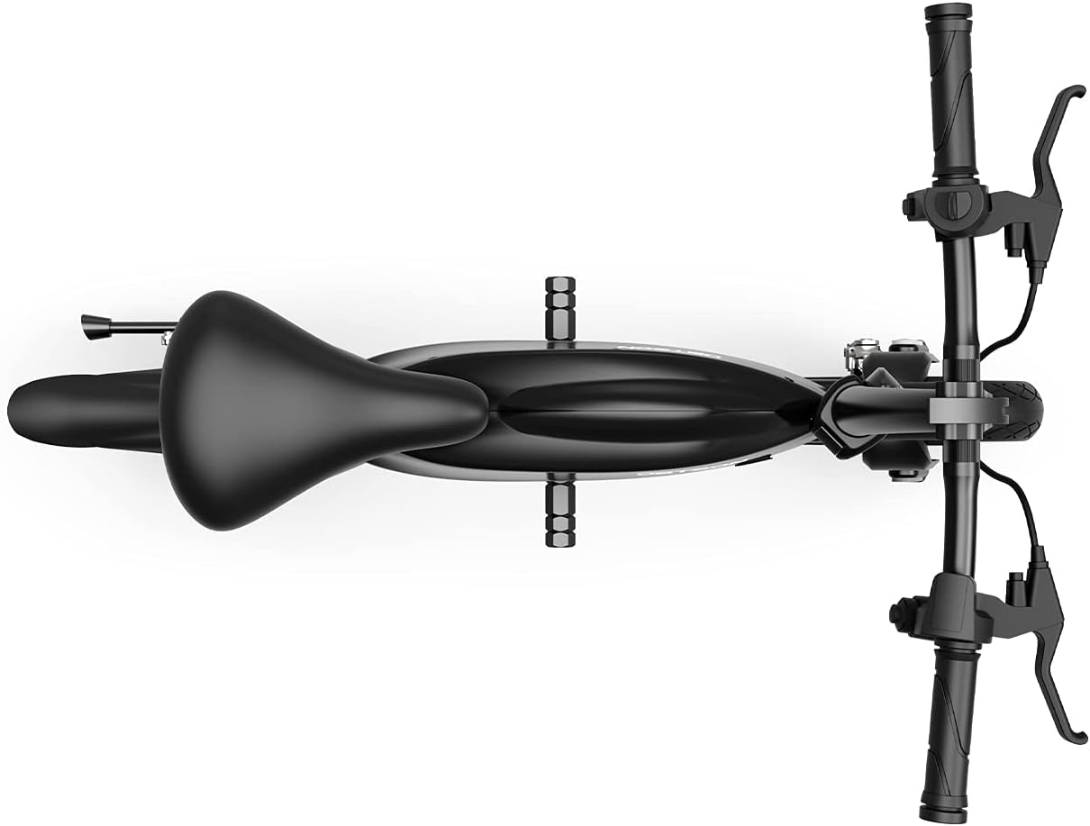 Jetson LX10 Folding Electric Ride-On - Includes Easy Folding Mechanism, 250 Watt Motor, Top Speed of 15.5 mph, Twist Throttle, 10' Wheels, With Pegs, Black, JLX10-2BLK