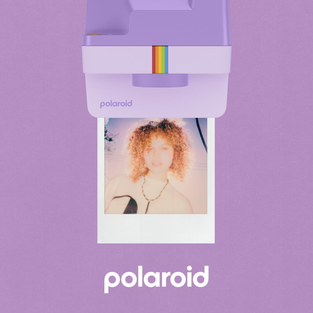 Polaroid Now 2nd Generation I-Type Instant Film Camera - Purple (9149)