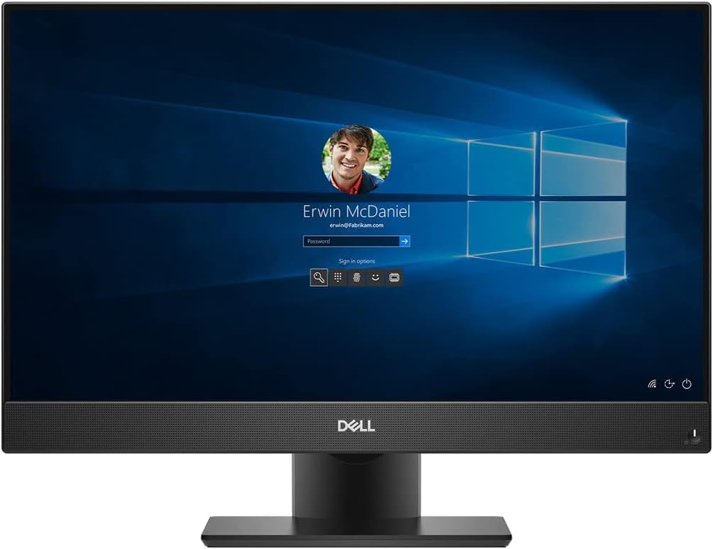 Dell OptiPlex 7470-AIO 23.8' FHD, Intel Core i5-9500 3.0GHz, 16GB RAM, 256GB NVMe, Windows 11 Pro 64bit, CAM, Internal WiFi, Bluetooth (Renewed)
