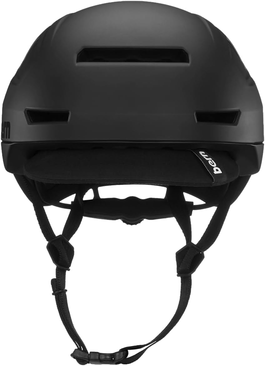 Bern Hudson MIPS Adult Bike Helmet with Rotational Impact Safety, up to 27 MPH│Adjustable│Safety Light Included│For Bikes, E Scooters, E Bikes +│Fully Certified