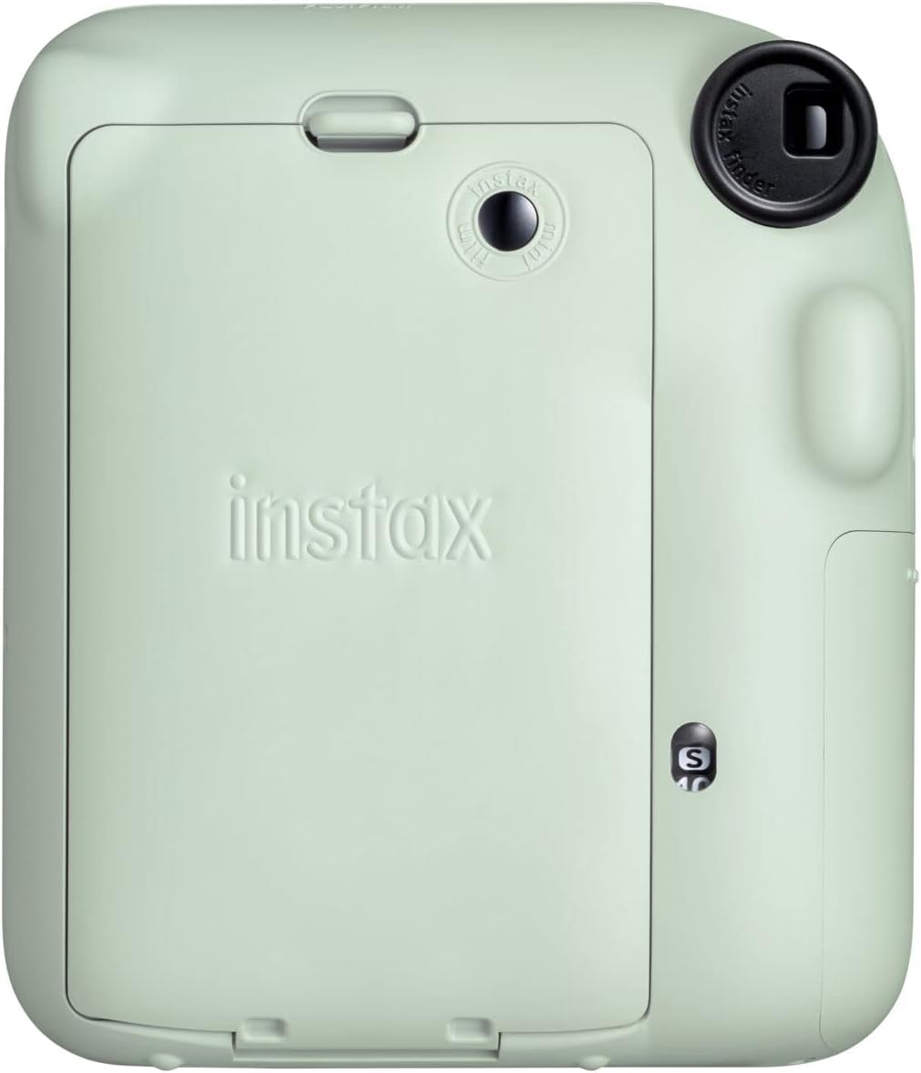 Fujifilm Instax Mini 12 Instant Film Camera (Mint Green) + Fuji Instax Mini Instant Film – 40 Sheets + Instant Camera Gift Bundle