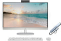 HP 27' FHD Touch-Screen All-in-One Computer, 12-Cores Intel Core Ultra 7, 64GB DDR5 RAM 2.5TB Storage (2TB SSD+512GB Docking Station Set), Windows 11, White