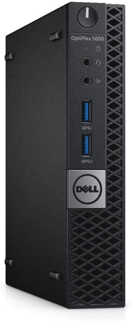 Dell OptiPlex 5050 Micro Form Factor (Intel Core i5-7600T, 32GB DDR4, 512GB SSD) WiFi, DP, HDMI, Windows 10 Pro (Renewed) ¦