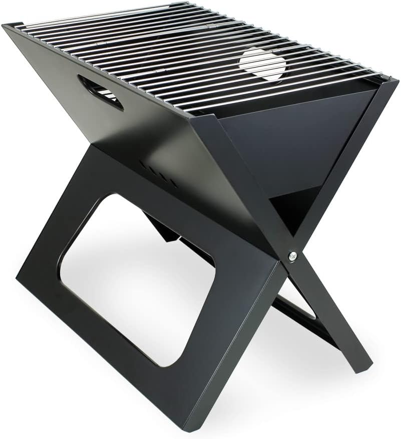 NFL X-Grill Portable Camping Tailgating Charcoal Grill