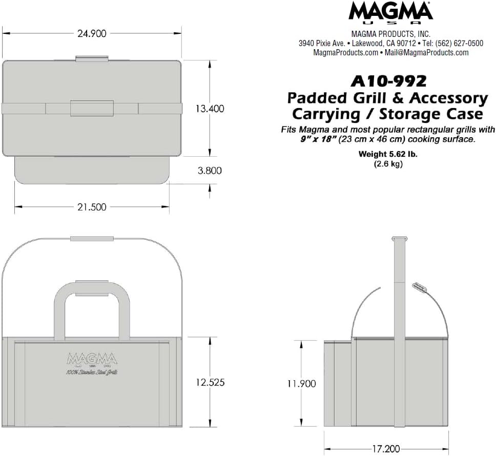 Magma Products Grill and Accessory Storage/Carrying Case