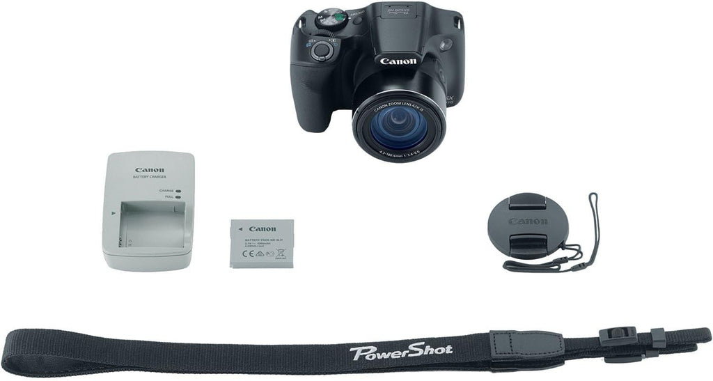 Canon PowerShot SX520 16Digital Camera with 42x Optical Image Stabilized Zoom with 3-Inch LCD (Black)
