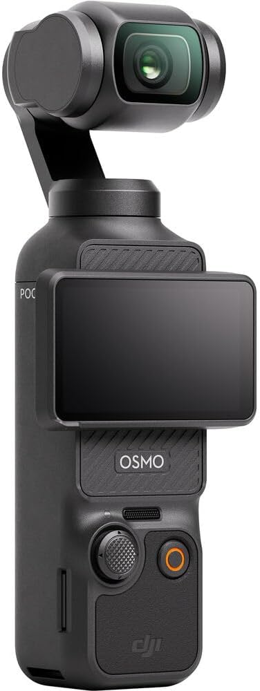 DJI Osmo Pocket 3 Creator Combo, 1'' CMOS, 4K Resolution/120fps Vlog Camera, 3-Axis Stabilization Bundle + Accessories Including 128GB Extreme Card, Editing Software Package, Starter Kit