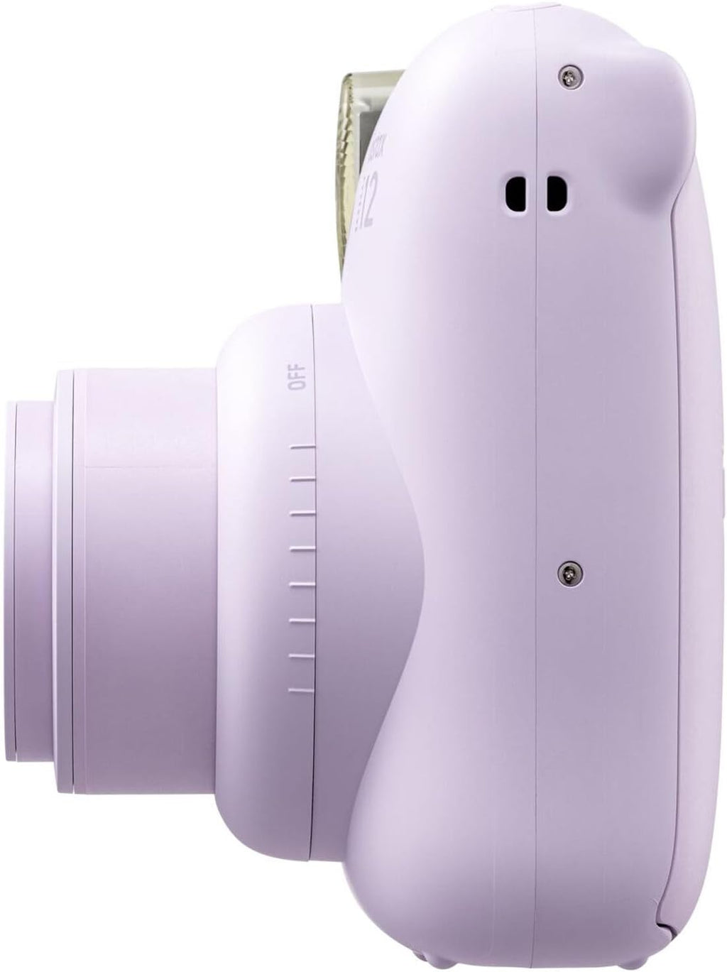 Fujifilm Instax Mini 12 Instant Camera Lilac Purple Bundle with Fuji Instax Mini Film Value Pack (20 Sheets) + Protective Carrying Case + Photo Album + Microfiber Cleaning Cloth