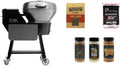 recteq Pellet Grill RT-B380X Bullseye Deluxe + Grilling Basics Bundle, WiFi Enabled Electric Pellet Smoker Grill, BBQ Outdoor, Smoke, Sear, and More