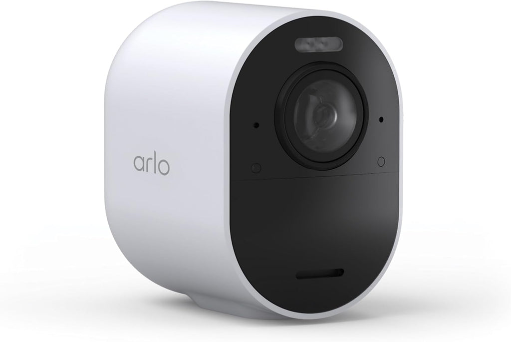 Arlo Ultra Add-On Security Camera 4K HDR (3rd Gen, 2025 Release) - Requires SmartHub, Wireless Outdoor Camera, Battery Power, Emergency Response, Event Caption, 1-Mo Trial of Secure Plan, 1 Cam, White