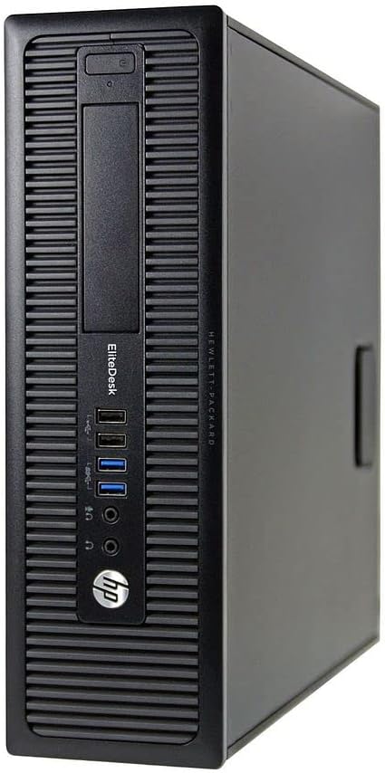 HP EliteDesk 800 G1 SFF Desktop Computer Package - Intel Core i5 3.3GHz, 32GB RAM, New 1TB SSD, KOORUI 24-inch Monitor, AC WiFi,Windows 11 Pro,black (Renewed)