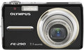 OM SYSTEM OLYMPUS Stylus FE-290 7MP Digital Camera with 4x Wide Angle Optical Zoom (Black)