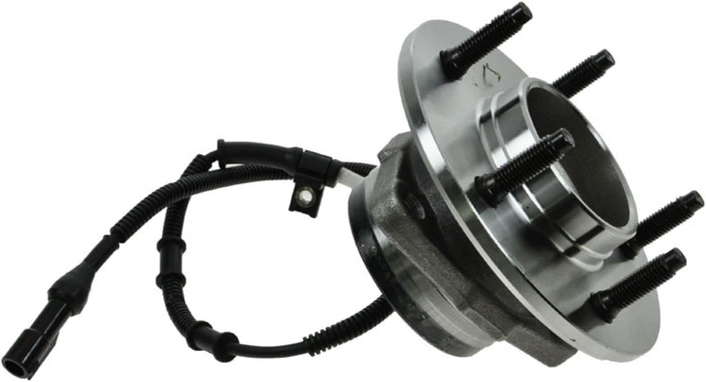 TRQ 2 Piece Front Wheel Bearing & Hub Assembly Set 4WD Compatible with 1997-2000 Ford F-150