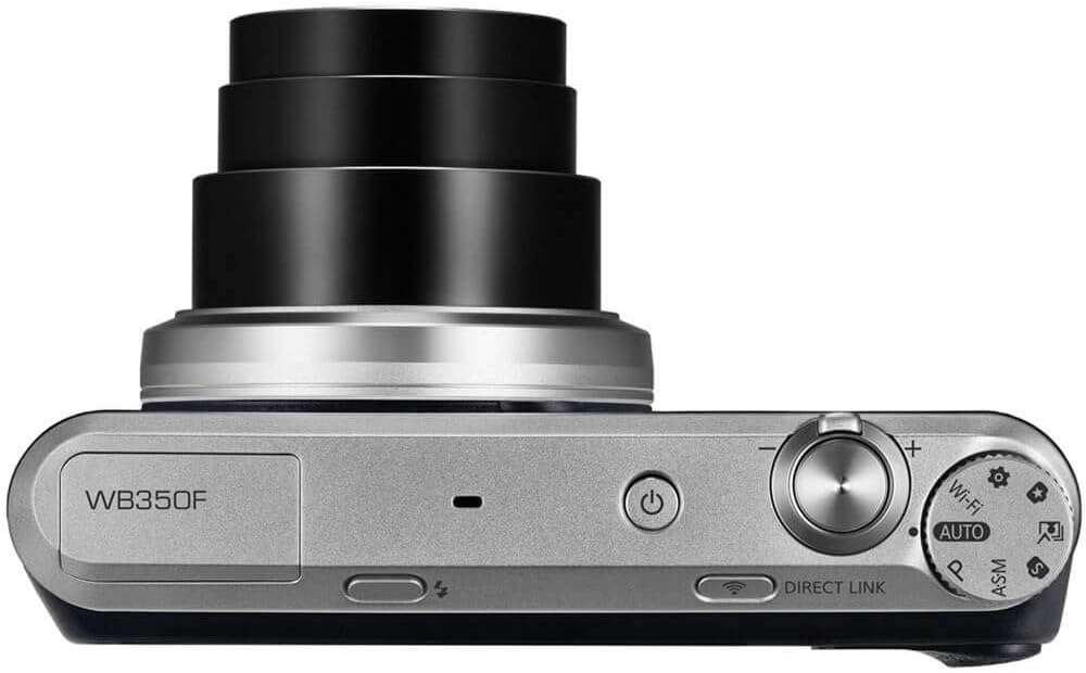 Samsung EC-WB350FBPBUS 16.3Digital Camera with 21x Optical Image Stabilized Zoom with 3-Inch LCD (Black)