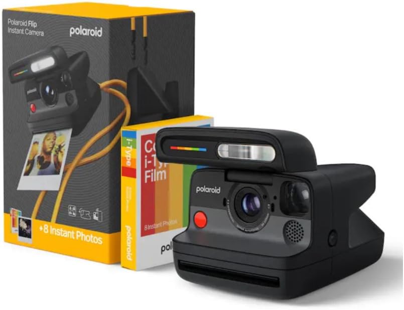 Polaroid FLIP Black + Color Film Bundle (8 Photos)