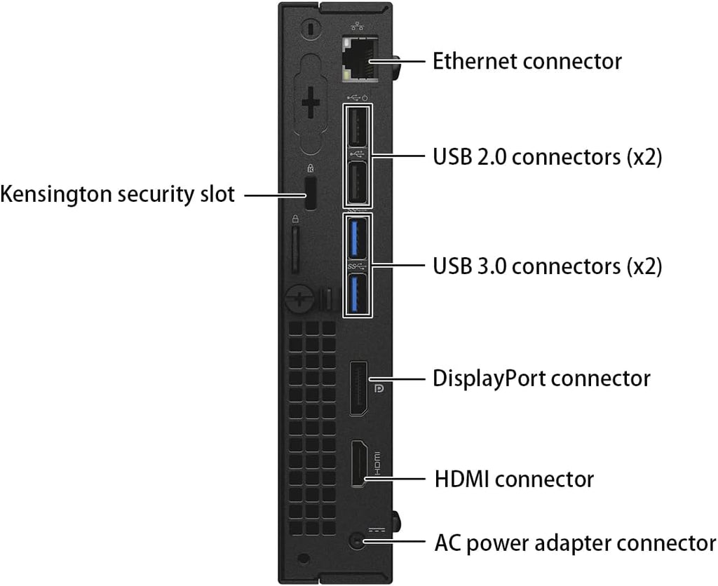 Dell Optiplex 3040 Micro Computer Mini Tower PC, Intel Quad Core i5-6500T, 8GB DDR4 RAM, 256GB SSD, Win 11 Pro (Renewed)